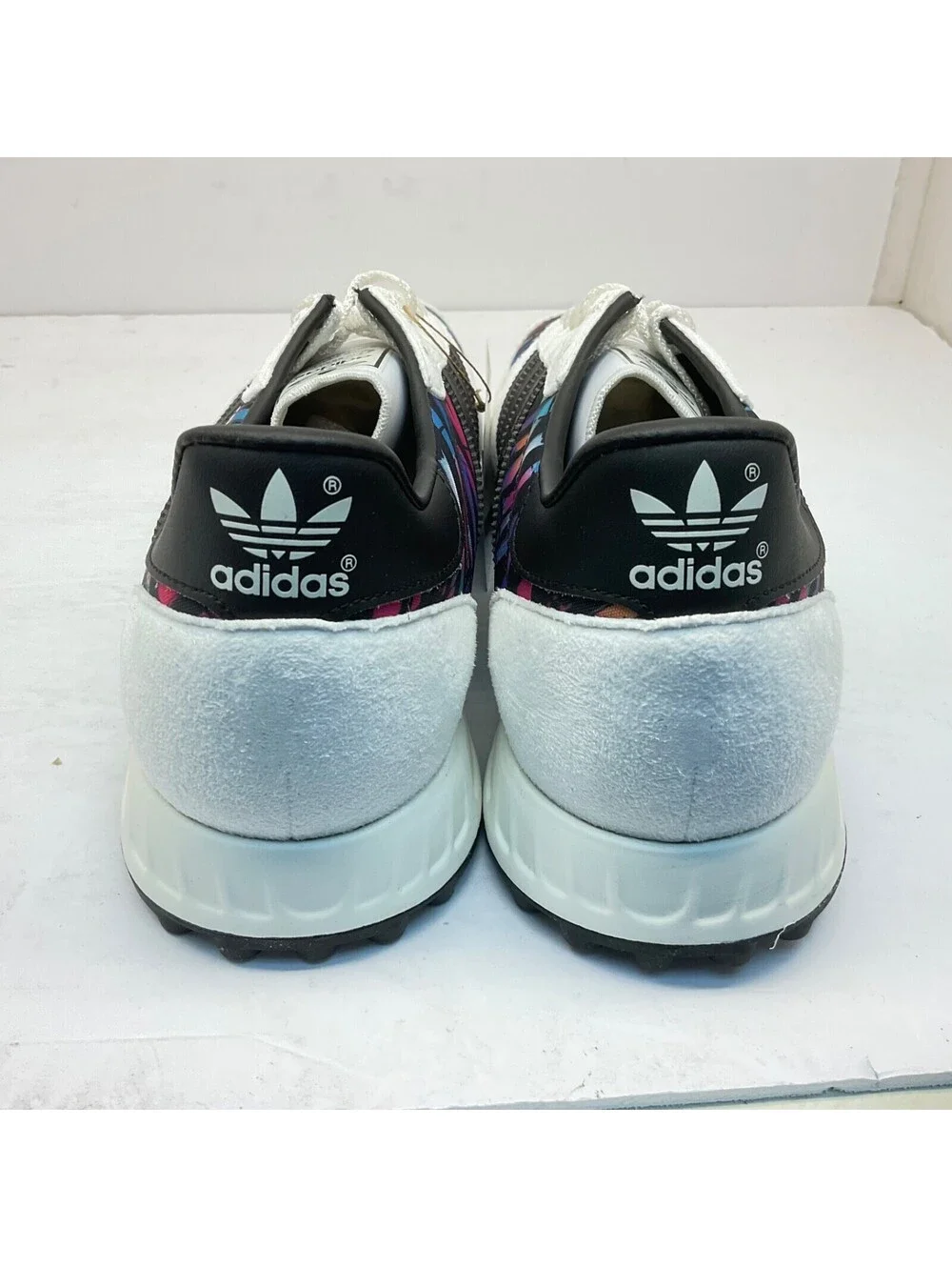 adidas Men's Low-Cut TRX Vintage Athletic Sneakers HQ9851 White/Multi Size 13M